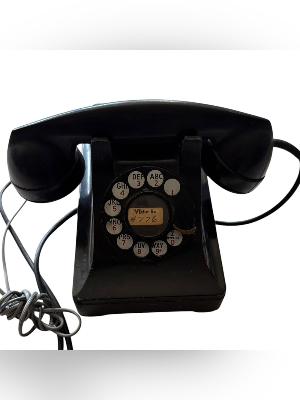 Vintage Northern Electric F1 Rotary Dial Desk Telephone Made in Canada Decor